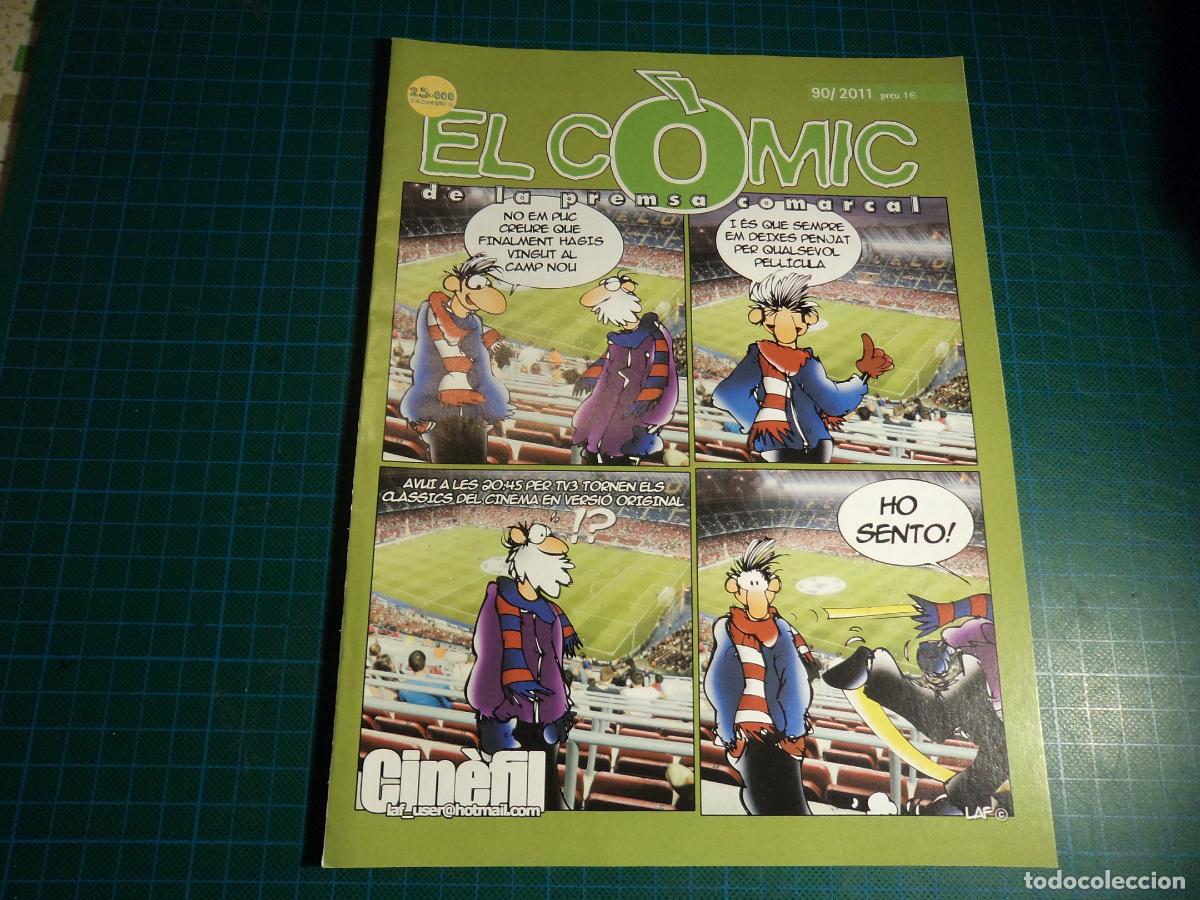 C&oacute;mics: El comic de la premsa comarcal. N&ordm; 90 Fundacio catalana de premsa. - Foto 1