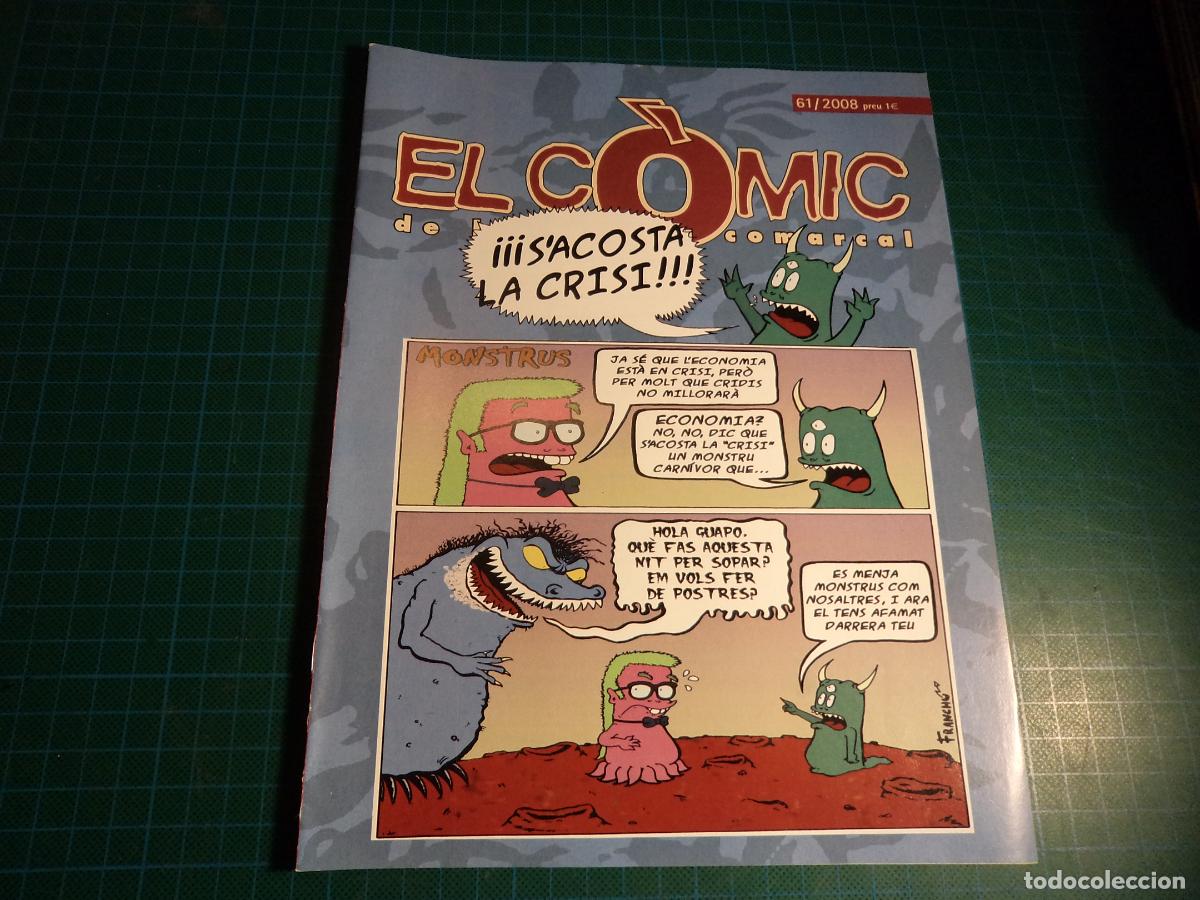 C&oacute;mics: El comic de la premsa comarcal. N&ordm; 61. Fundacio catalana de premsa. - Foto 1