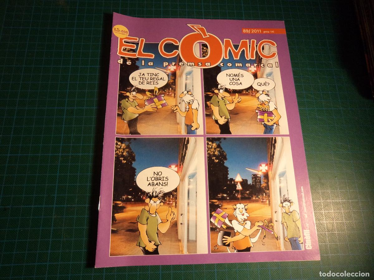 C&oacute;mics: El comic de la premsa comarcal. N&ordm; 89. Fundacio catalana de premsa. - Foto 1