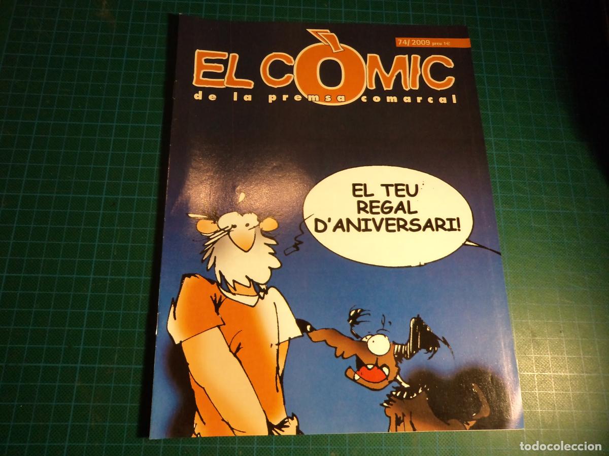 C&oacute;mics: El comic de la premsa comarcal. N&ordm; 74. Fundacio catalana de premsa. - Foto 1