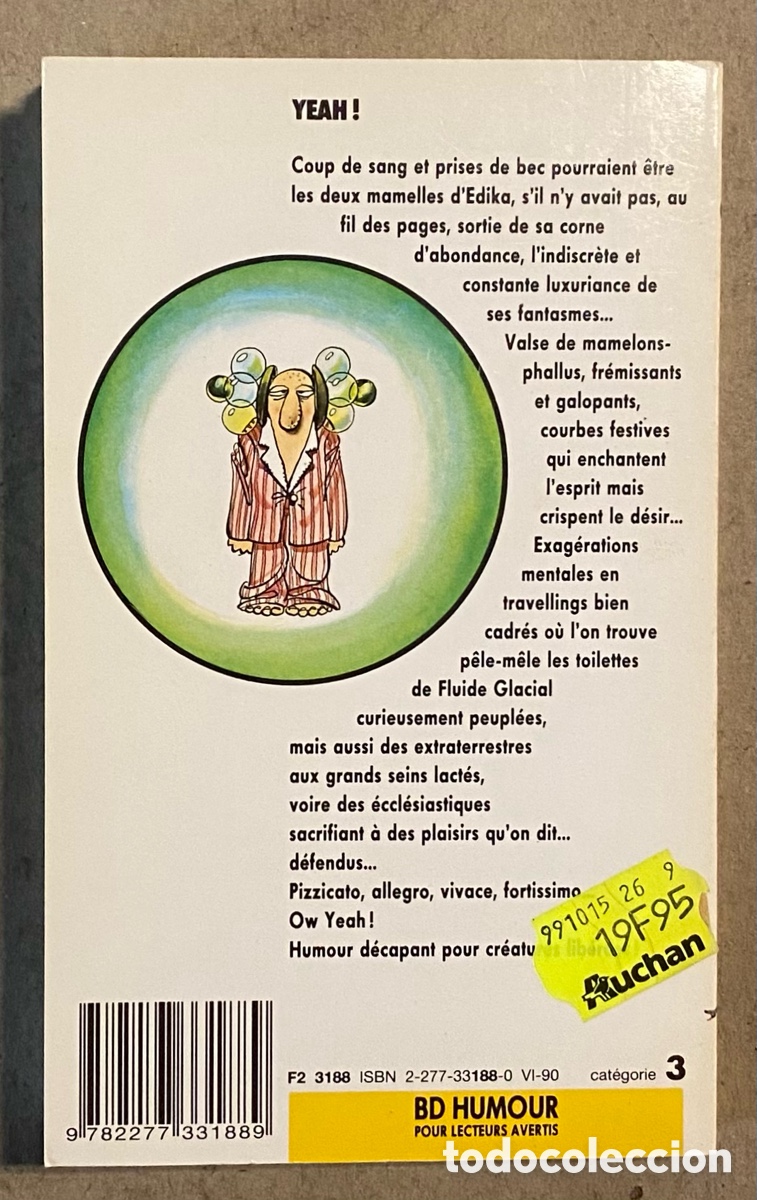 C&oacute;mics: YEAH! &Eacute;DIKA. EDITIONS J&rsquo;AI LU BD 1990. - Foto 4