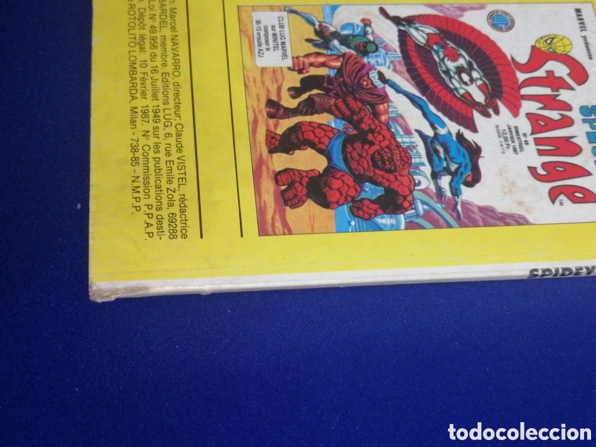 C&oacute;mics: SPIDEY N&Uacute;MERO 85 -IDIOMA FRANC&Eacute;S - 1987 - Foto 6