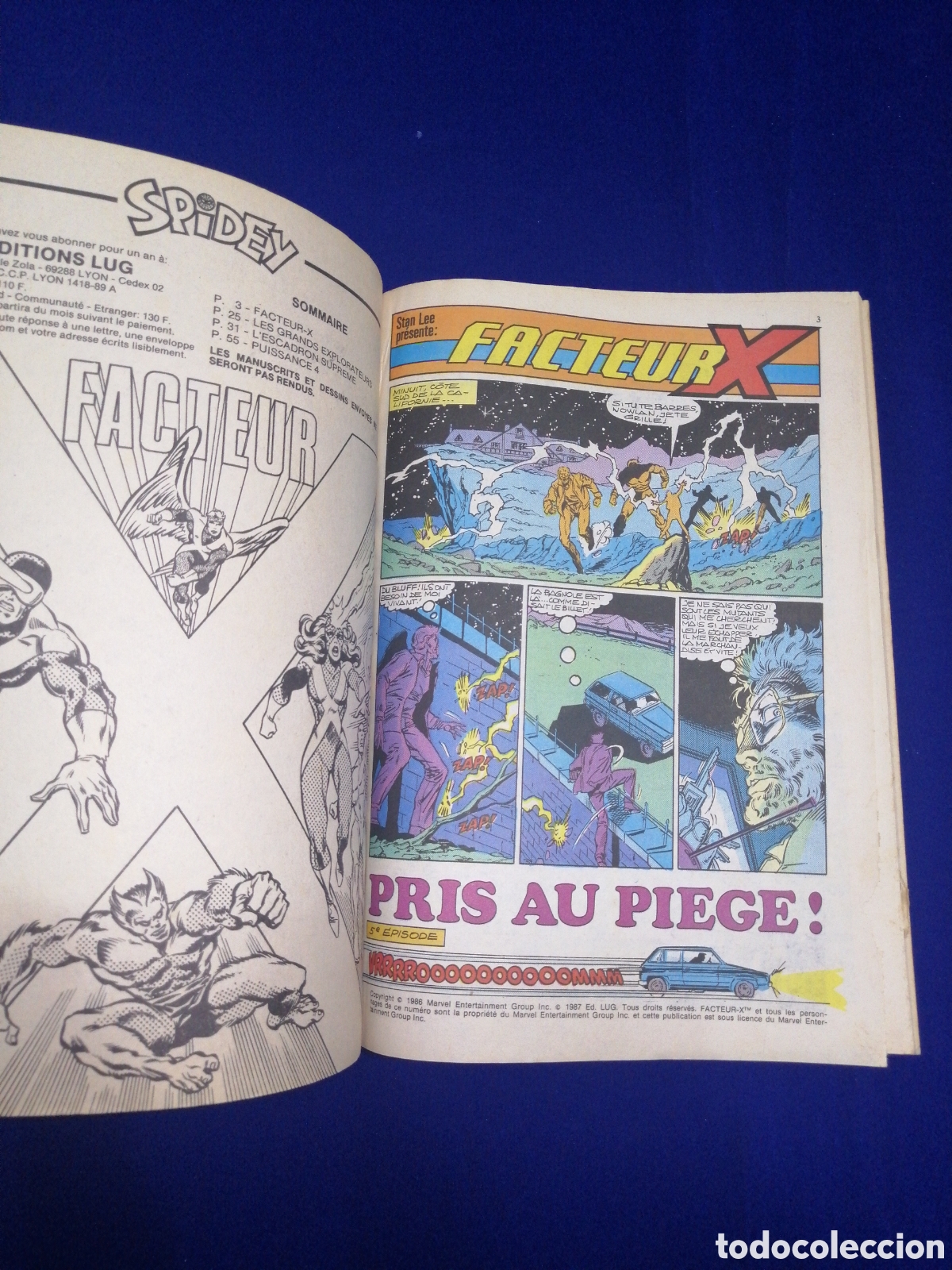 C&oacute;mics: SPIDEY N&Uacute;MERO 92 MARVEL FRANCIA A&Ntilde;O 1987 - Foto 2