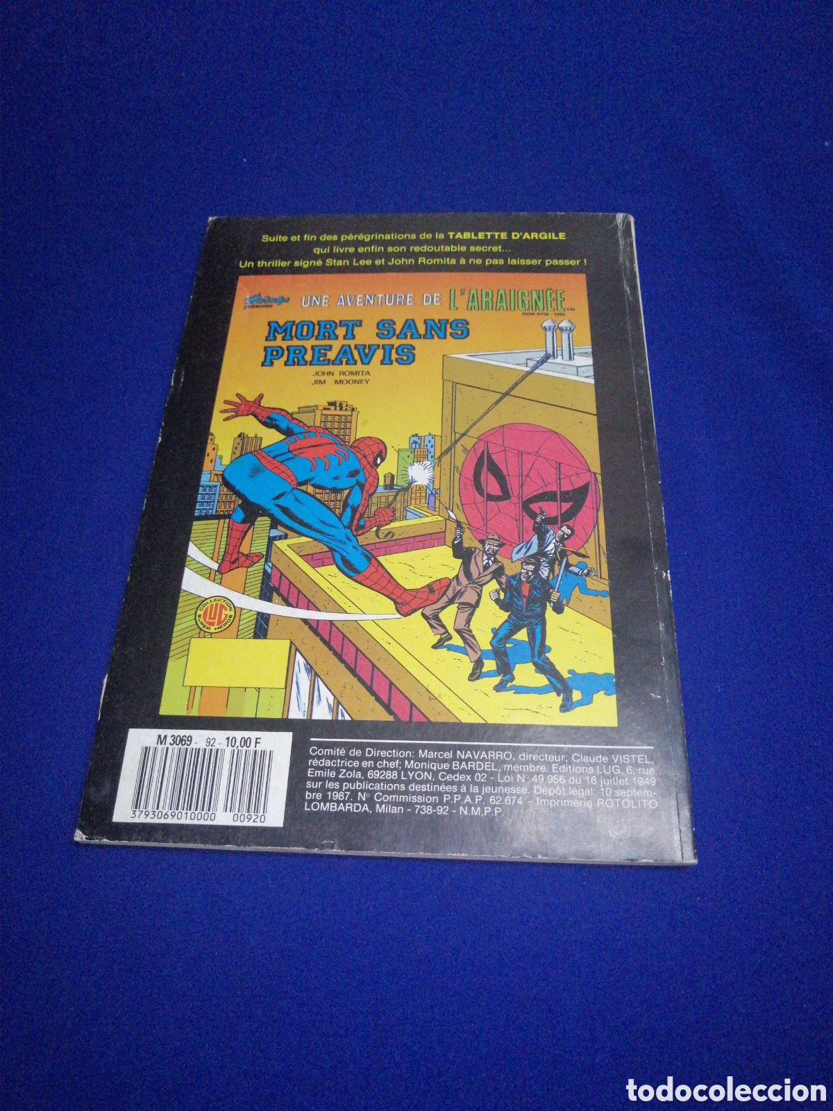 C&oacute;mics: SPIDEY N&Uacute;MERO 92 MARVEL FRANCIA A&Ntilde;O 1987 - Foto 8