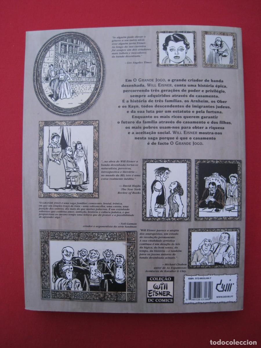 C&oacute;mics: WILL EISNER - O GRANDE JOGO - EDICIONES DEVIR - EN PORTUGUES. - Foto 12