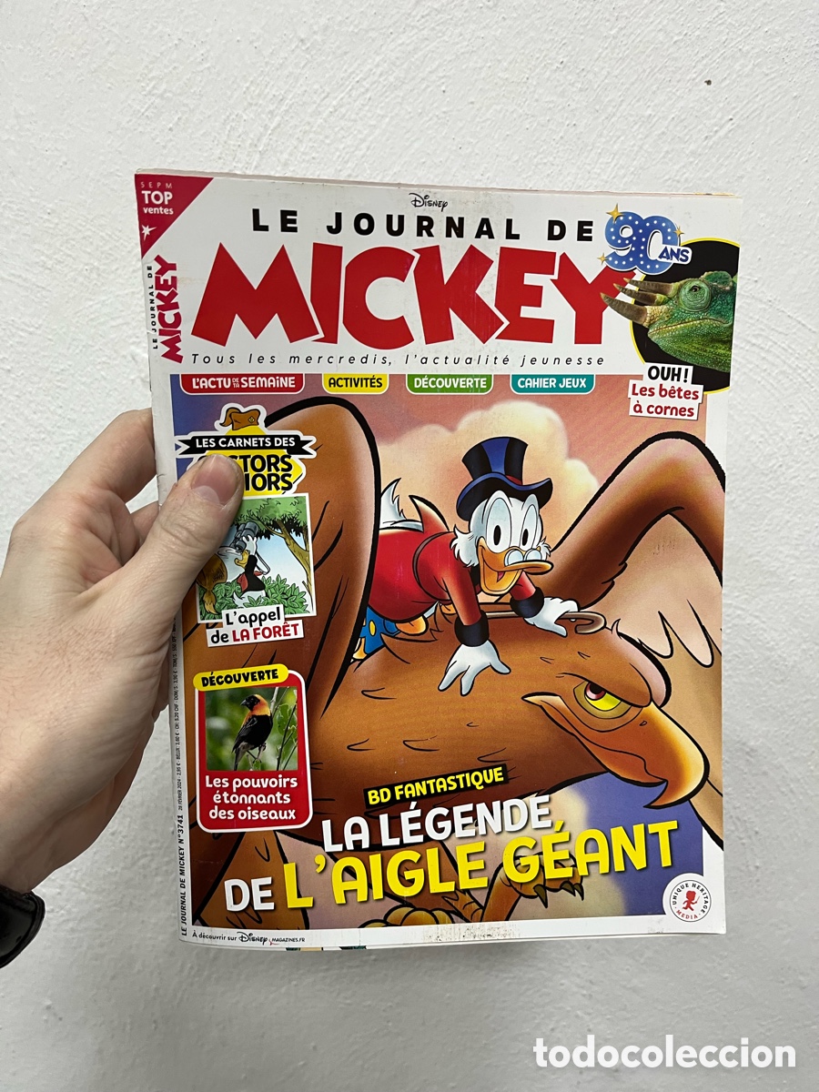 C&oacute;mics: Comic6 la journal de Mickey 3741 Disney (franc&eacute;s) - Foto 1