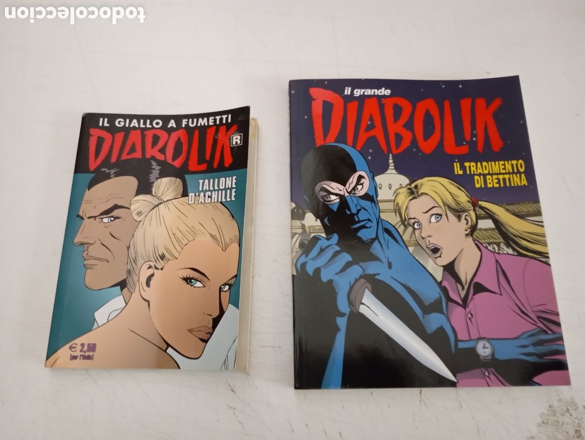 C&oacute;mics: DOS C&Oacute;MICS DE DIABOLIK (EN ITALIANO) - Foto 1