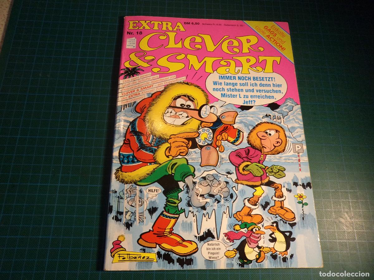 C&oacute;mics: Clever & Smart. Extra N&ordm; 18. Mortadelo y Filemon en aleman. - Foto 1