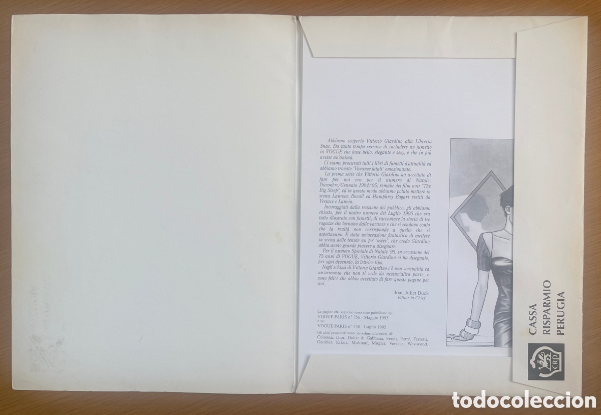 C&oacute;mics: Vittorio Giardino per Vogue Paris - Foto 4