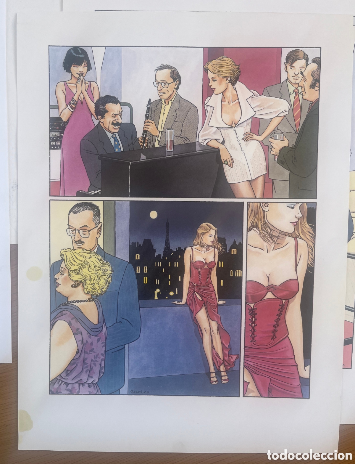 C&oacute;mics: Vittorio Giardino per Vogue Paris - Foto 6
