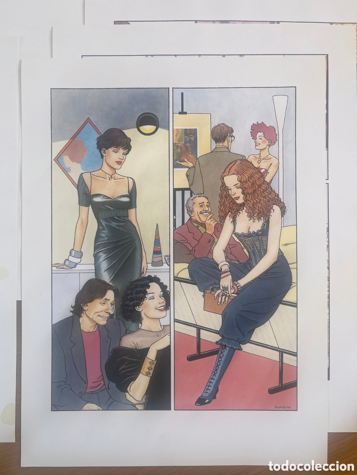 C&oacute;mics: Vittorio Giardino per Vogue Paris - Foto 7