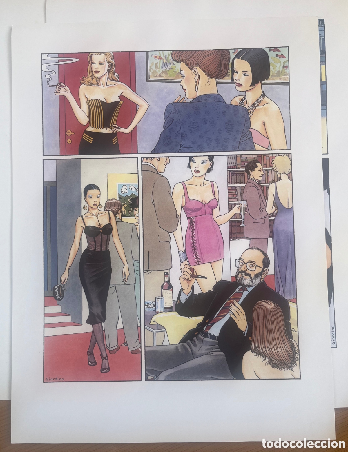 C&oacute;mics: Vittorio Giardino per Vogue Paris - Foto 11