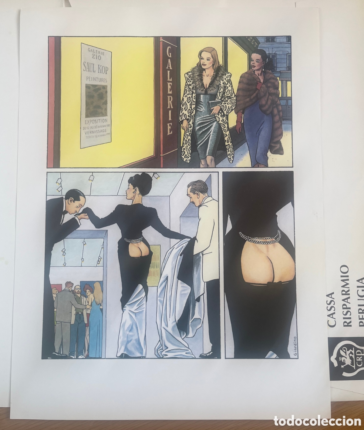 C&oacute;mics: Vittorio Giardino per Vogue Paris - Foto 12
