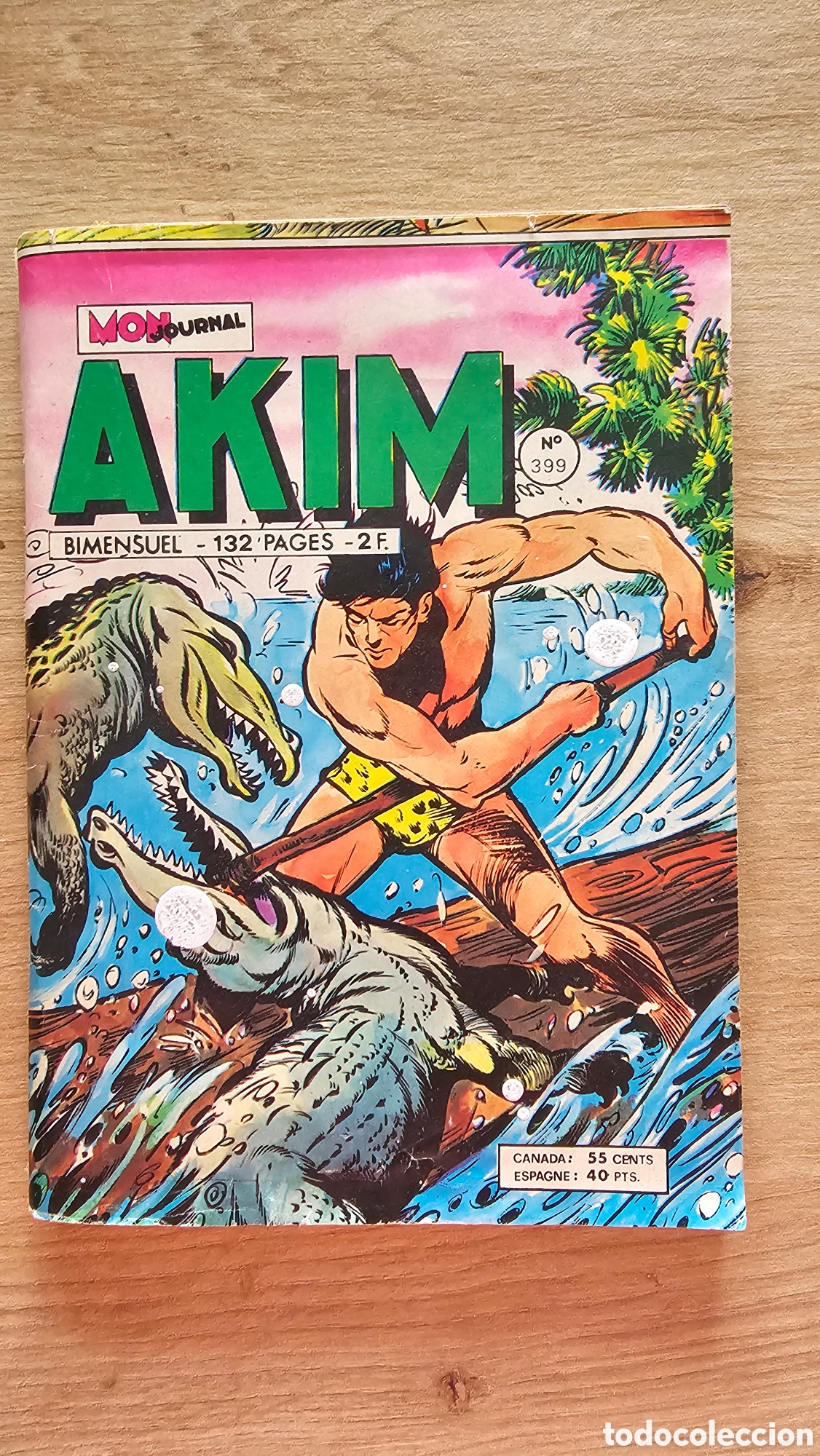 C&oacute;mics: 2 c&oacute;mics &rdquo; Akim&rdquo; 1976 Franceses - Foto 2