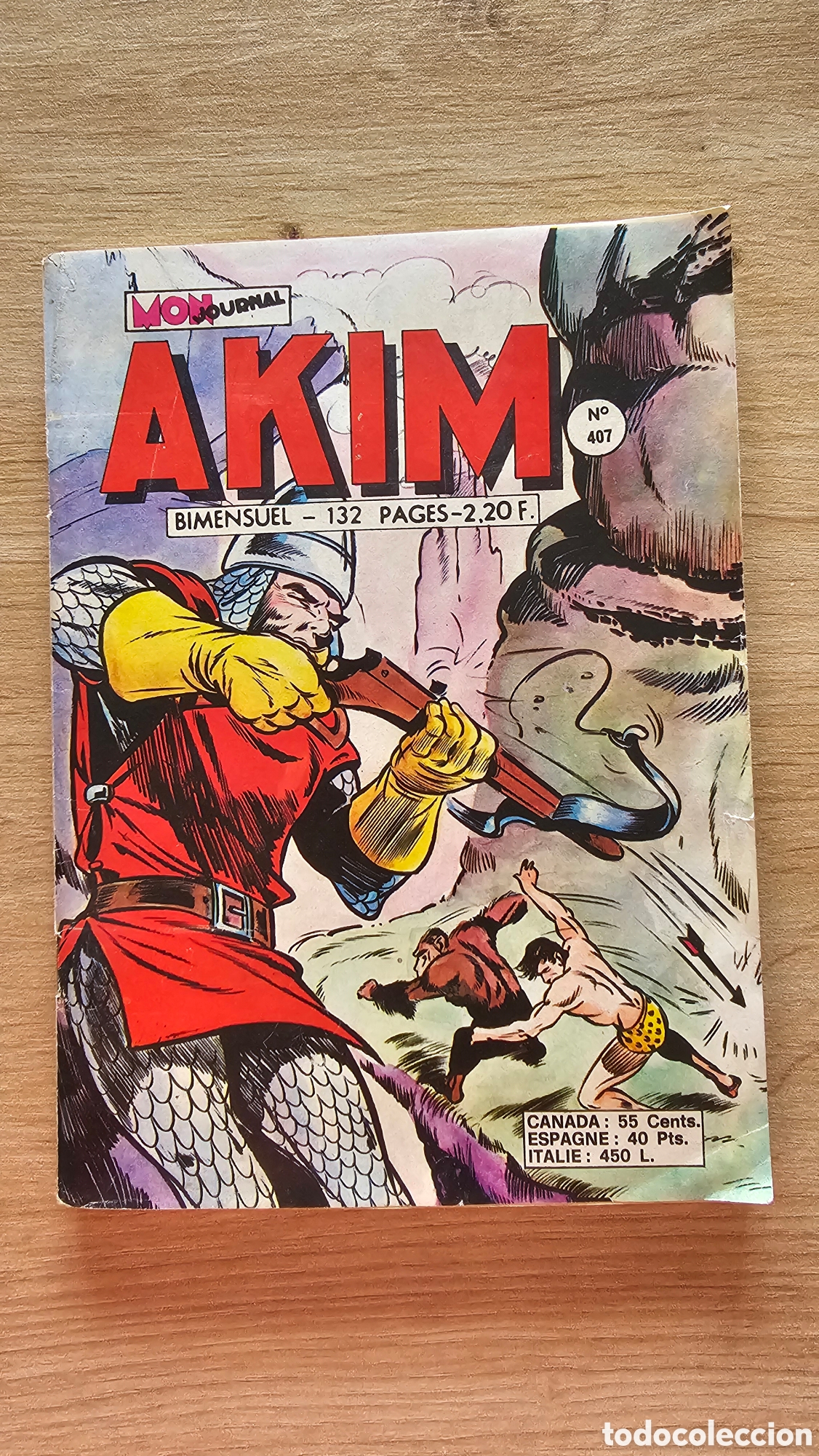 C&oacute;mics: 2 c&oacute;mics &rdquo; Akim&rdquo; 1976 Franceses - Foto 3