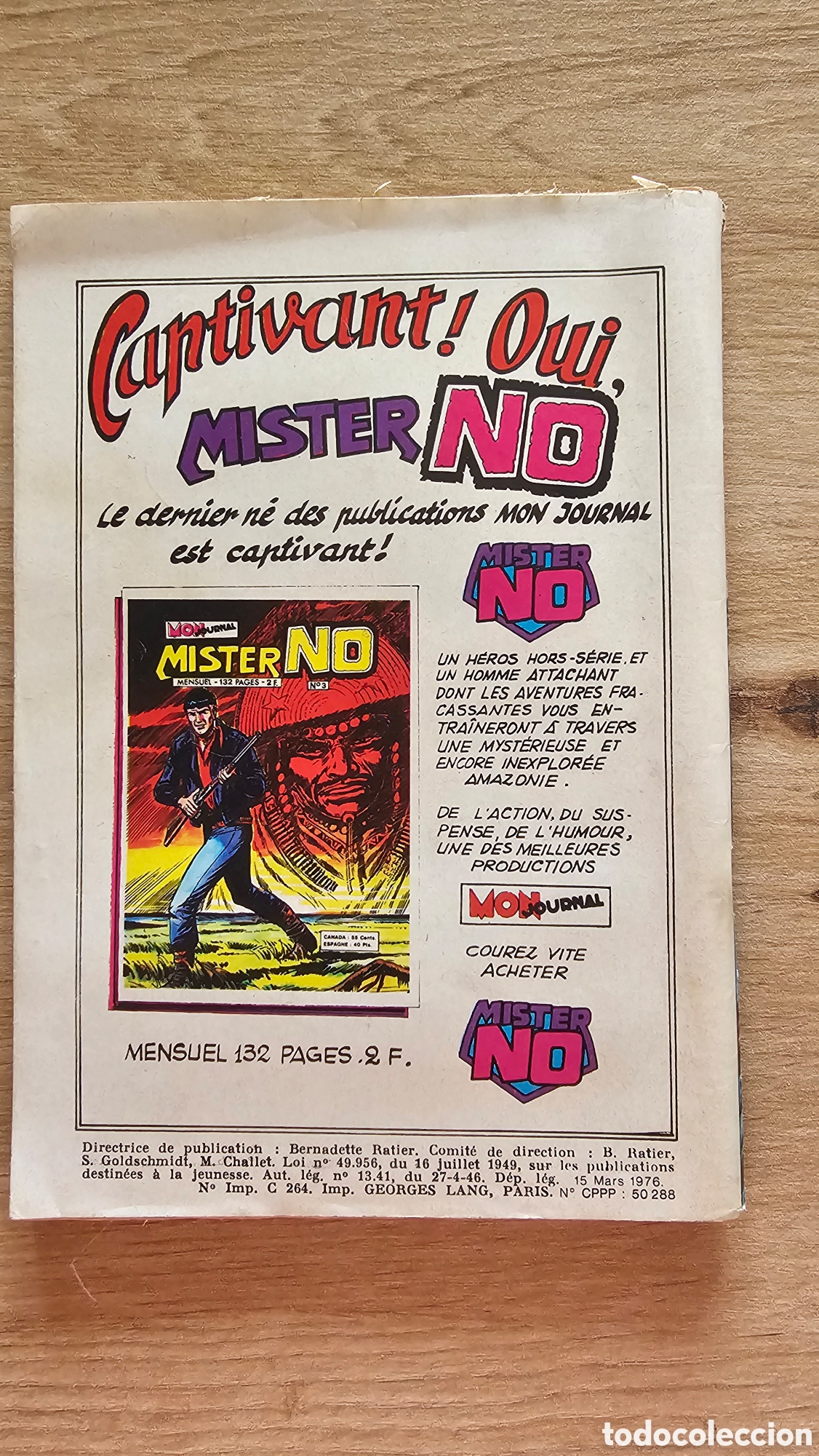 C&oacute;mics: 2 c&oacute;mics &rdquo; Akim&rdquo; 1976 Franceses - Foto 4