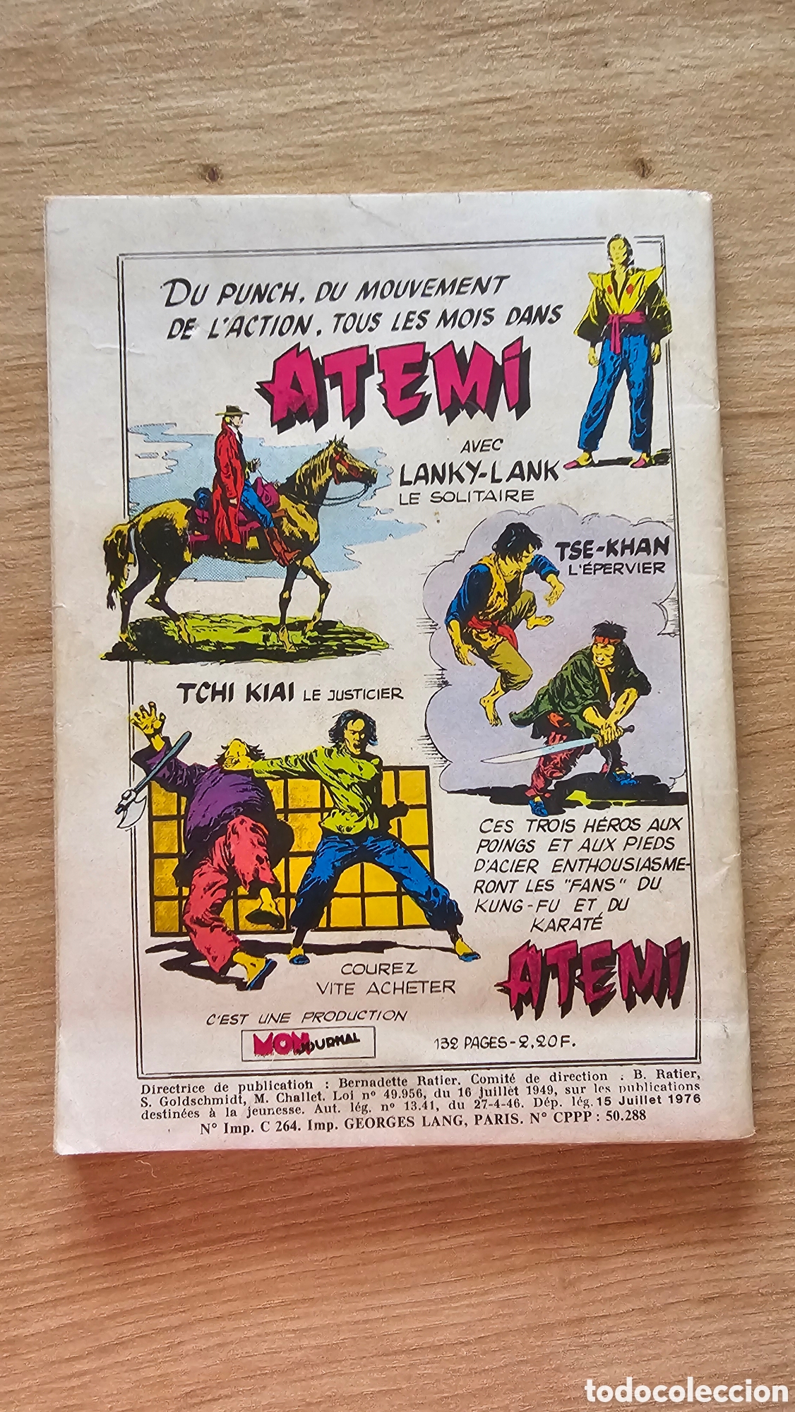C&oacute;mics: 2 c&oacute;mics &rdquo; Akim&rdquo; 1976 Franceses - Foto 5