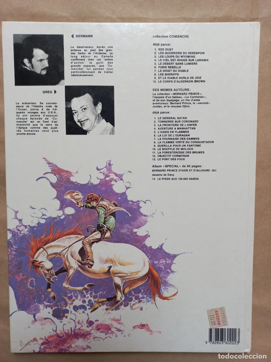 C&oacute;mics: Comanche. 8. Les sheriffs. Herman. Greg. Le Lombard. 1982. En frances - Foto 3