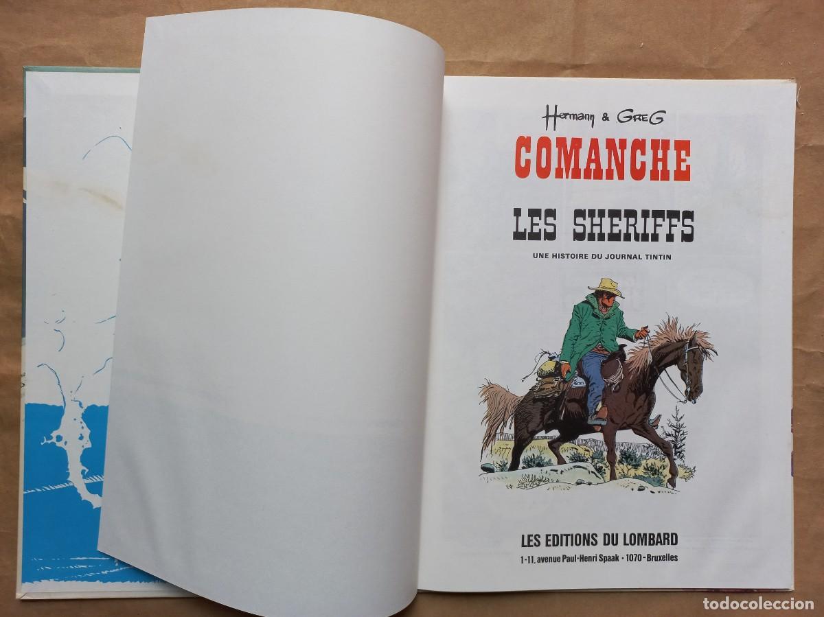 C&oacute;mics: Comanche. 8. Les sheriffs. Herman. Greg. Le Lombard. 1982. En frances - Foto 8