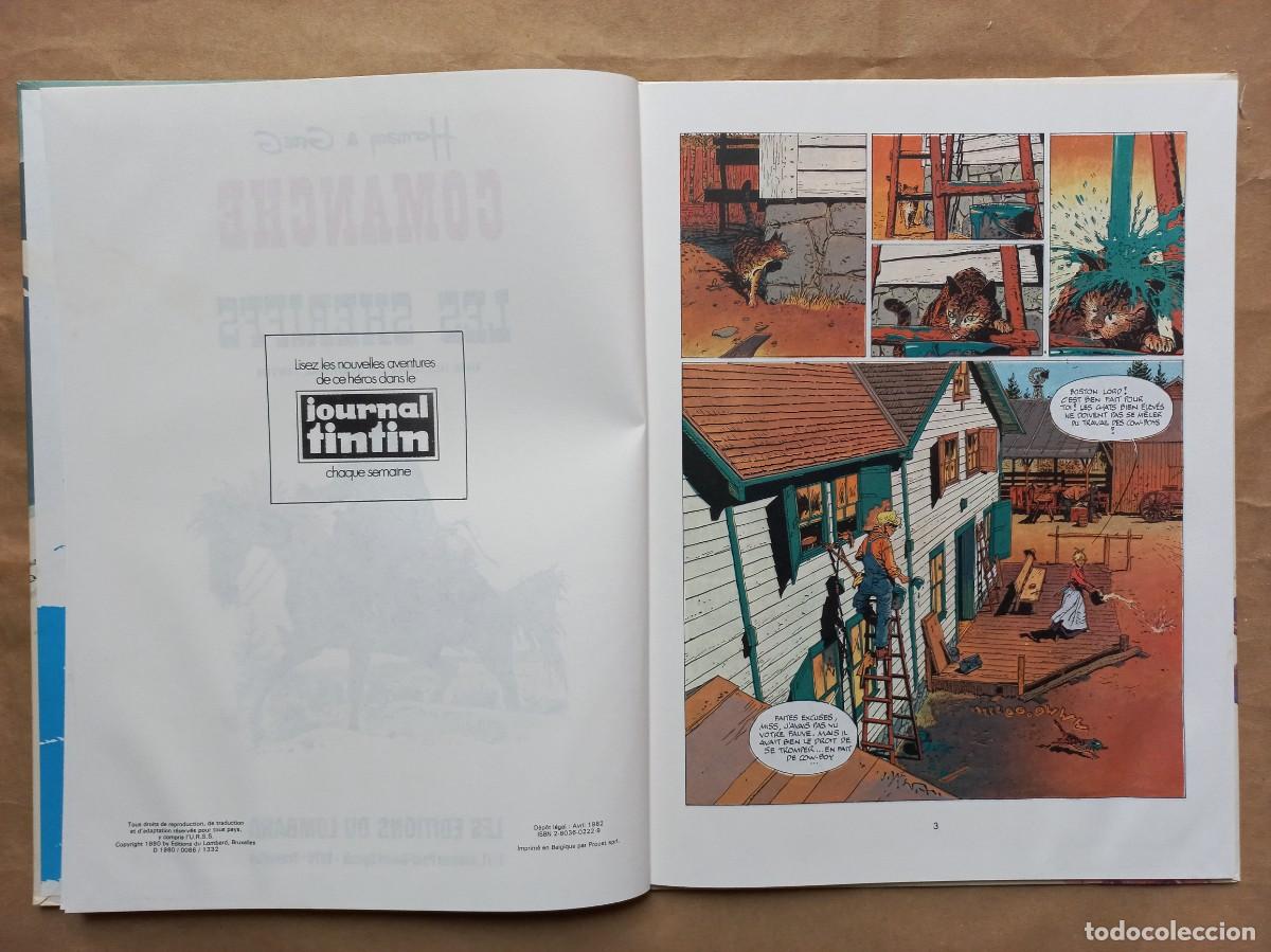 C&oacute;mics: Comanche. 8. Les sheriffs. Herman. Greg. Le Lombard. 1982. En frances - Foto 9