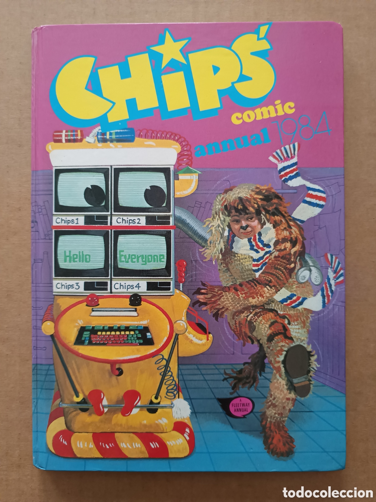 C&oacute;mics: Chips Comic Manual 1984 (IPC Magazines, 1983). En ingl&eacute;s. - Foto 1