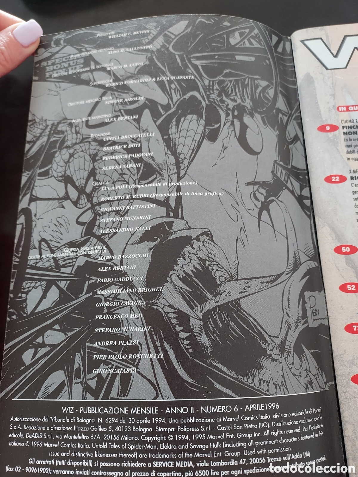 C&oacute;mics: Wiz num 6 - Marvel Italia (edici&oacute;m limitada) - Foto 3