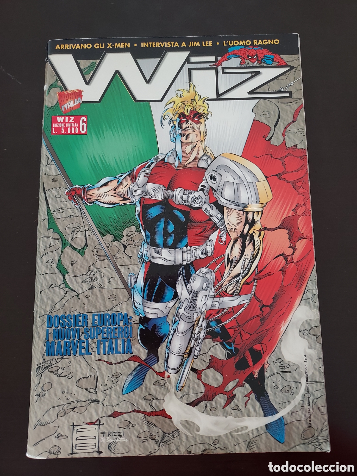 C&oacute;mics: Wiz num 6 - Marvel Italia (edici&oacute;m limitada) - Foto 1