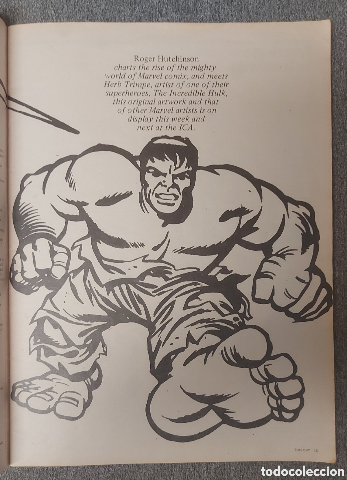 C&oacute;mics: Time Out - The Hulk - Herb Trimpe - Foto 7