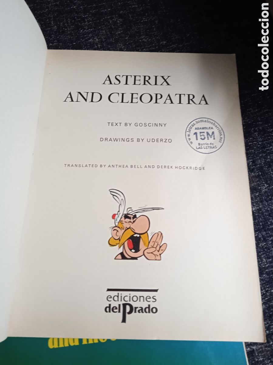 C&oacute;mics: ASTERIX - LOTE 4 EJEMPLARES -ED. EDICIONES DEL PRADO. -EDICION EN INGLES - Foto 2