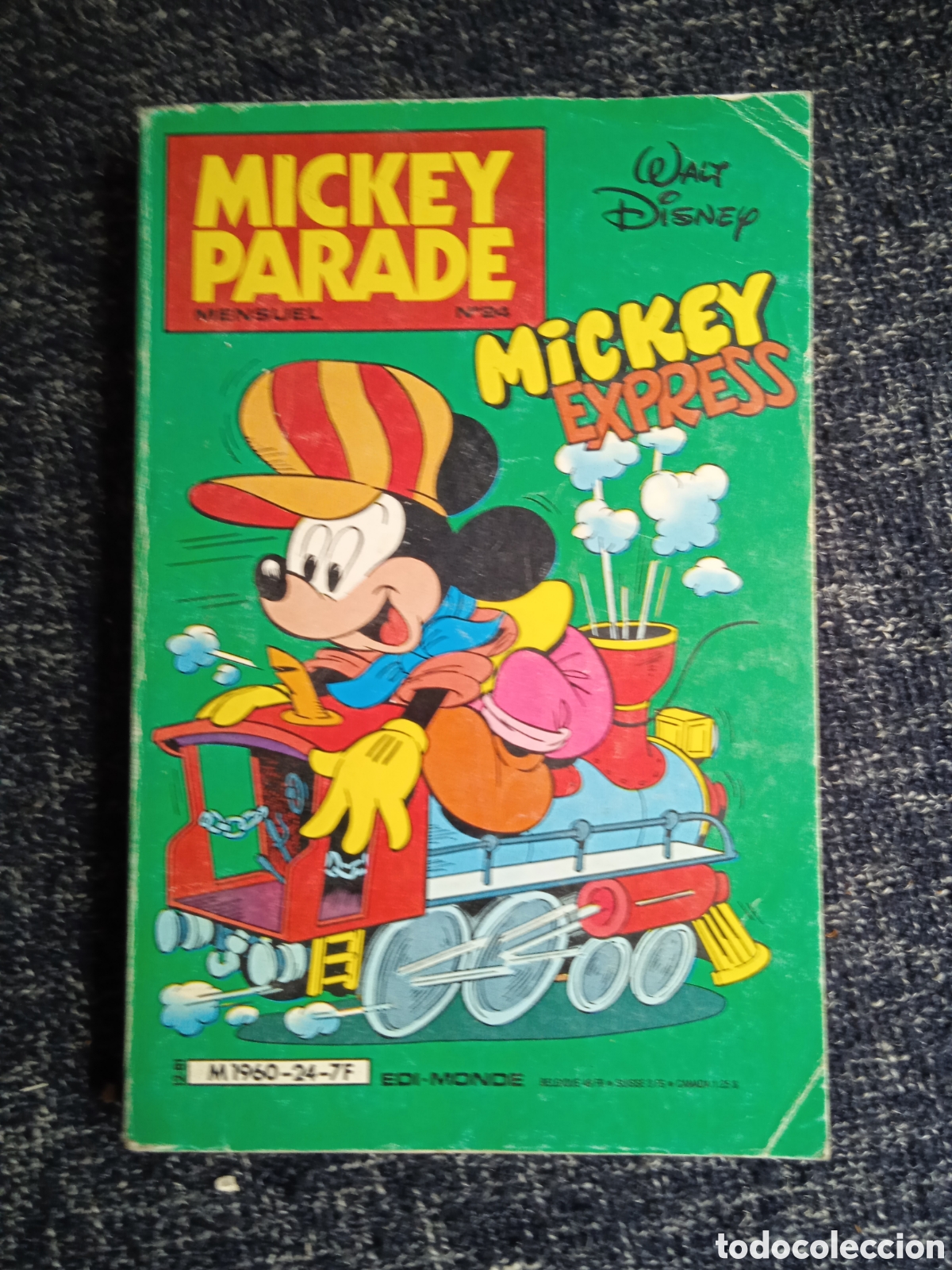 C&oacute;mics: MICKEY PARADE N&ordm; 24 MICKEY EXPRESS ( EDICION EN FRANCES ) - Foto 1