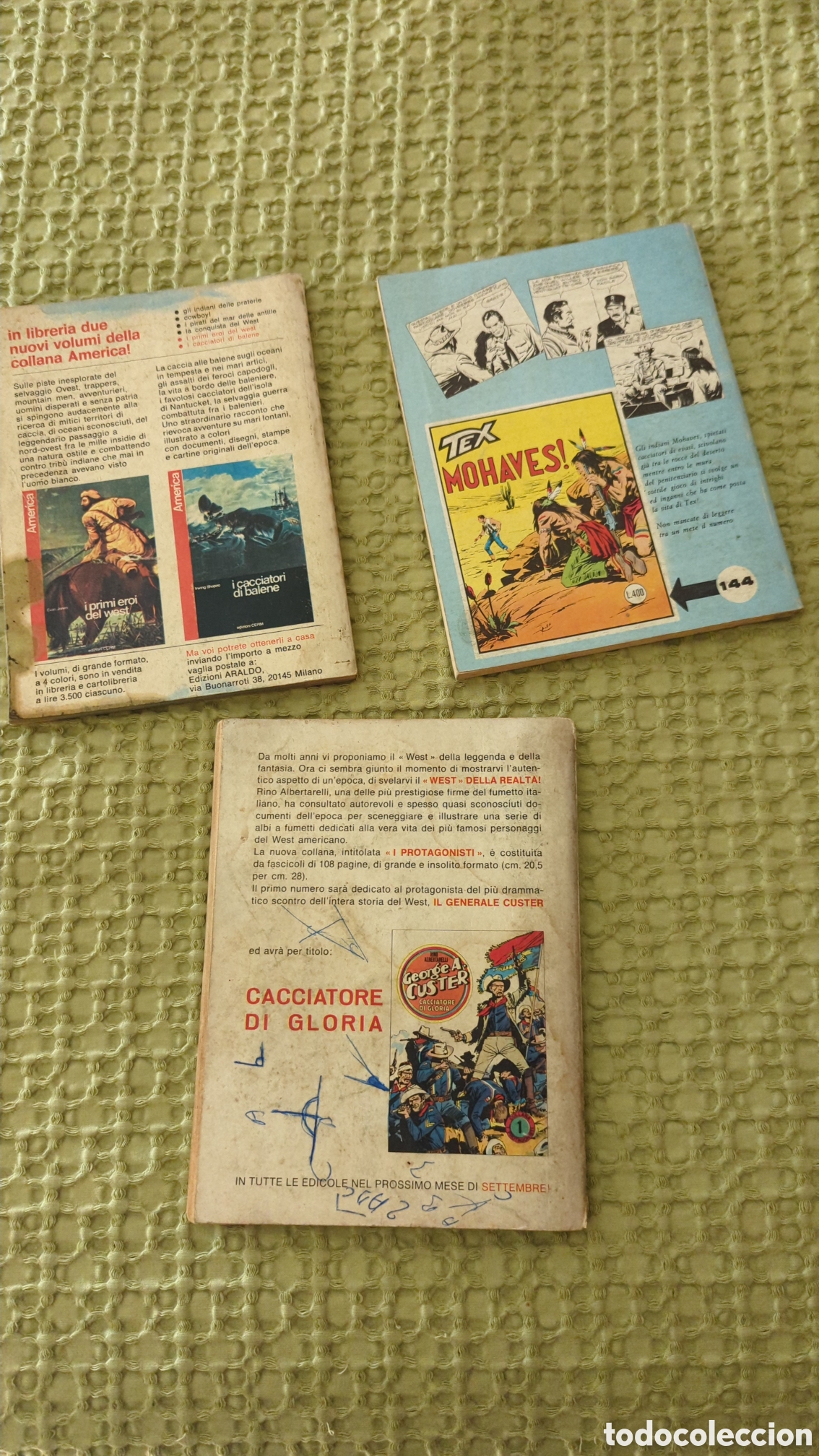 C&oacute;mics: Tex en italiano 160, 166 y 143 - Foto 2