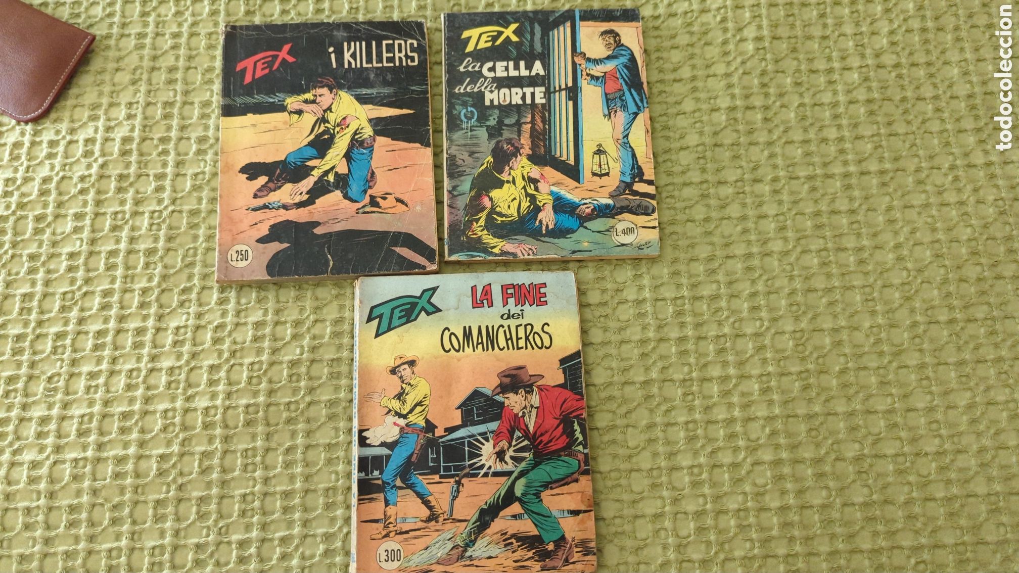 C&oacute;mics: Tex en italiano 160, 166 y 143 - Foto 1