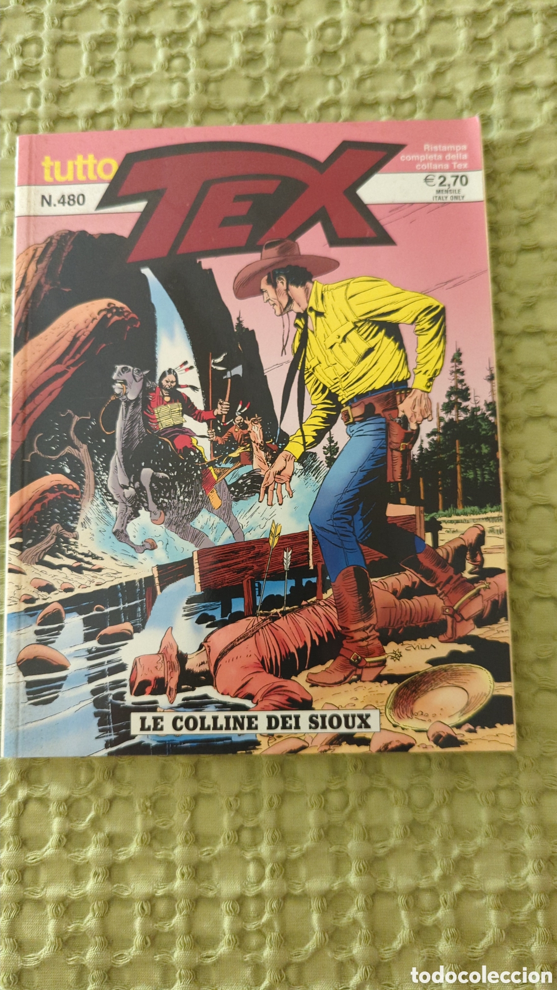 C&oacute;mics: Tex en italiano 480 abril 2011 - Foto 1