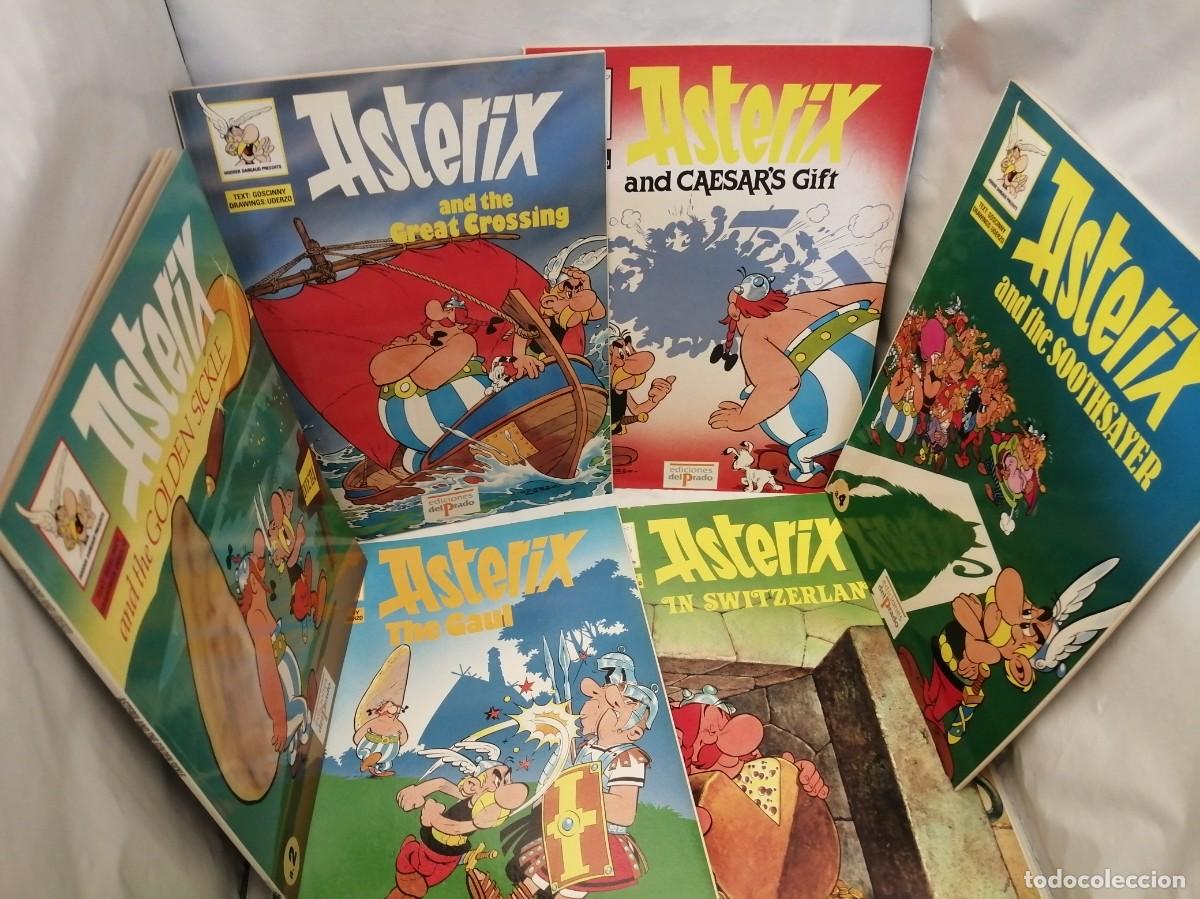C&oacute;mics: PACK 6 C&oacute;mics de AST&Eacute;RIX en ingl&eacute;s - Foto 1