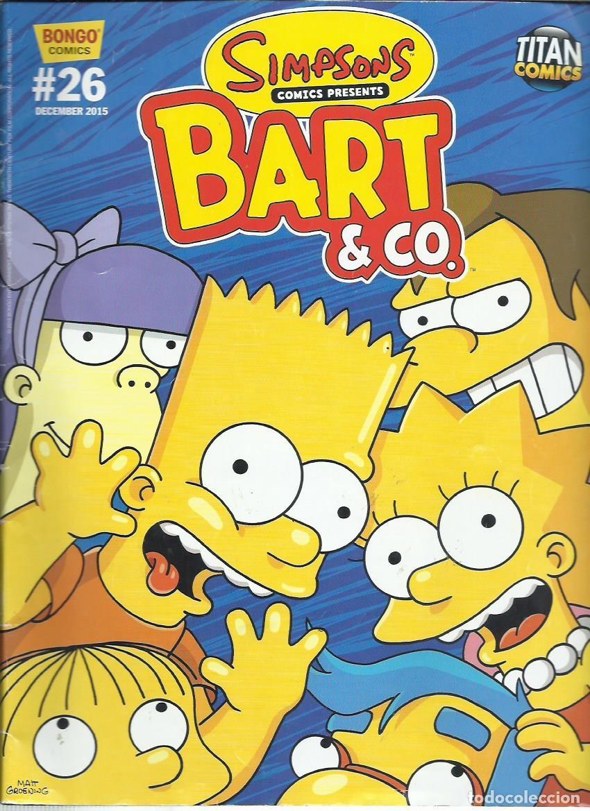 C&oacute;mics: BART & Co. # 26. Simpsons Comics presents. (Titan Comics, UK, 2015) - Foto 1