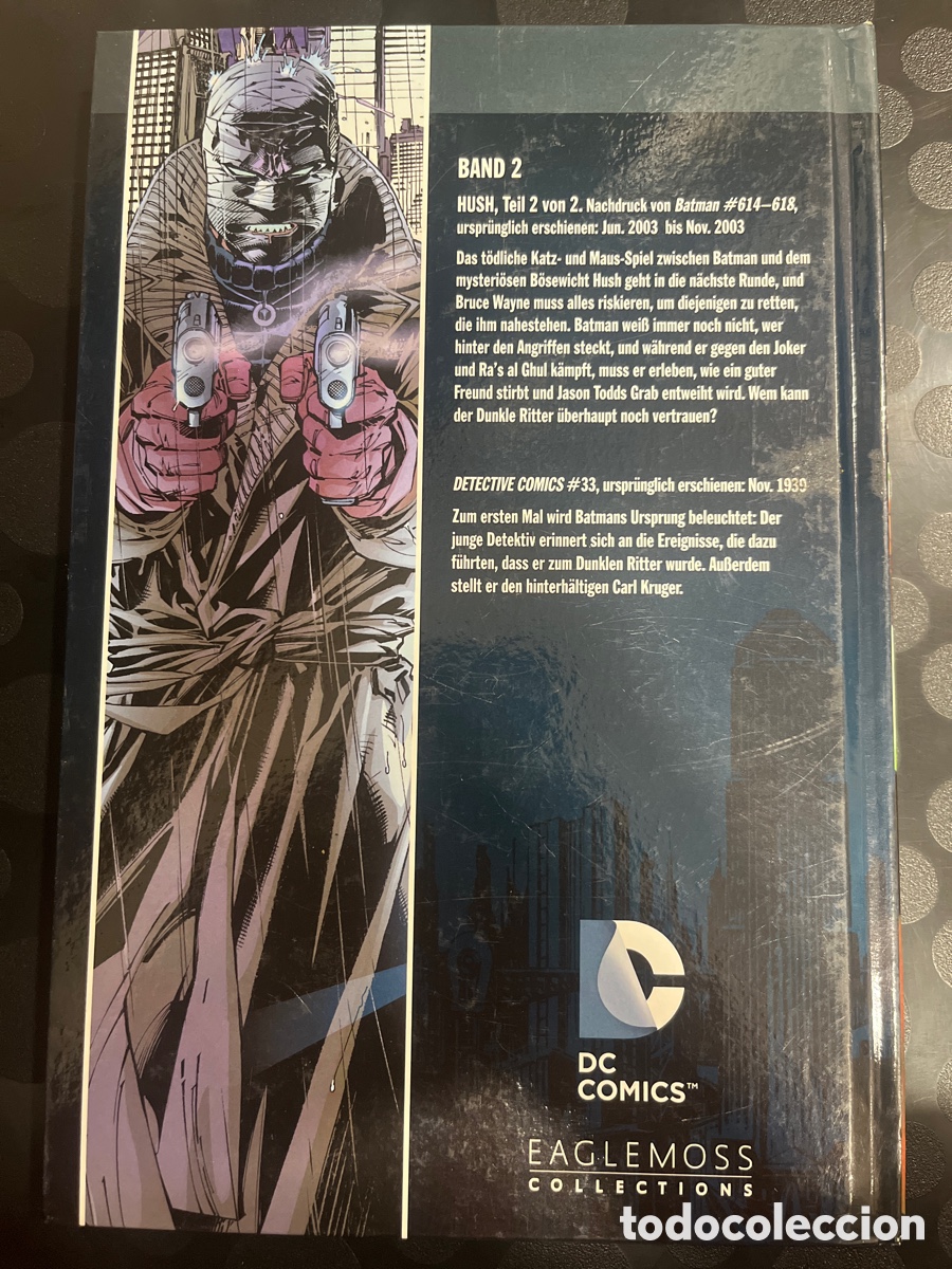 C&oacute;mics: DC GRAPHIC NOVEL COLLECTION N.2 HUSH : TEIL 2 Ed EAGLEMOSS - Foto 2