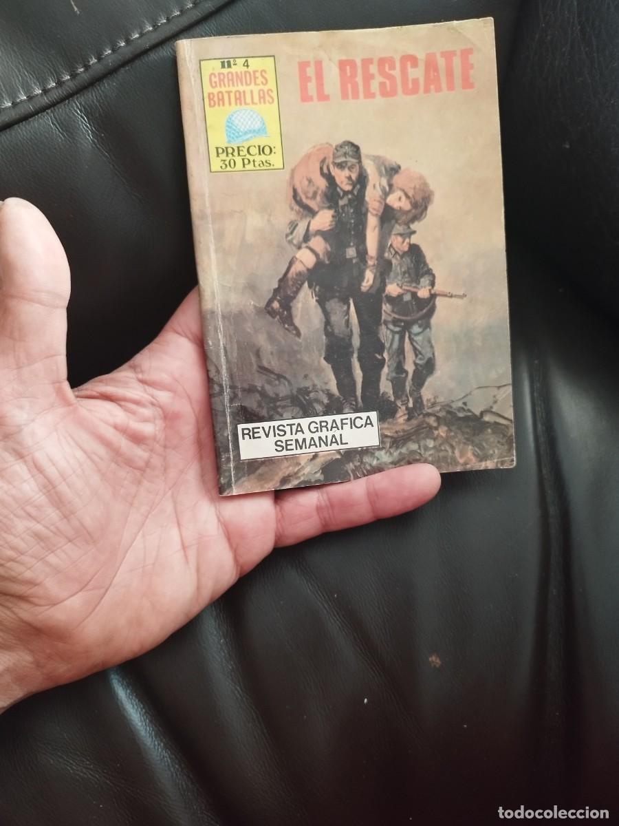 C&oacute;mics: Novela gr&aacute;fica Grandes batallas, el rescate. N&deg;4. - Foto 1