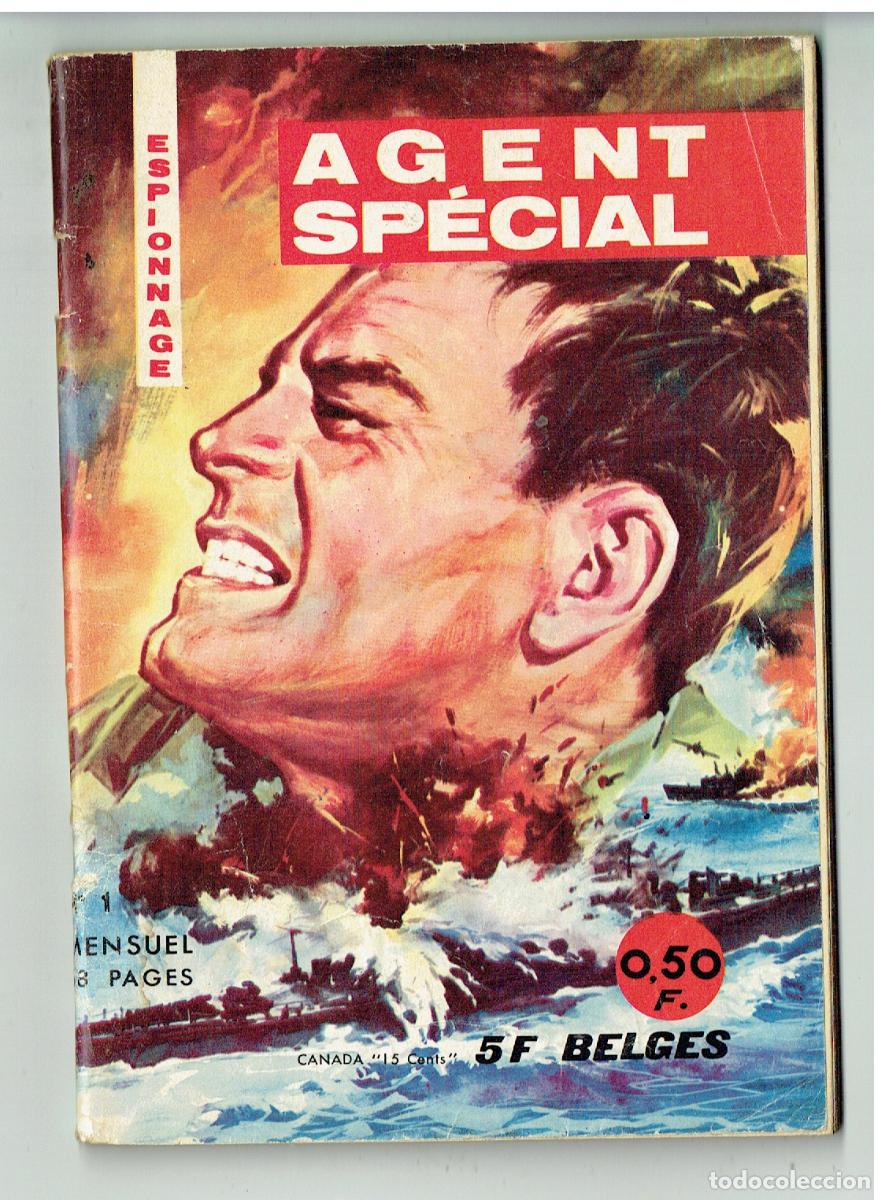 C&oacute;mics: ESPIONAGE. AGENT SP&Eacute;CIAL. (FRANC&Eacute;S). RF.VENT4 - Foto 1