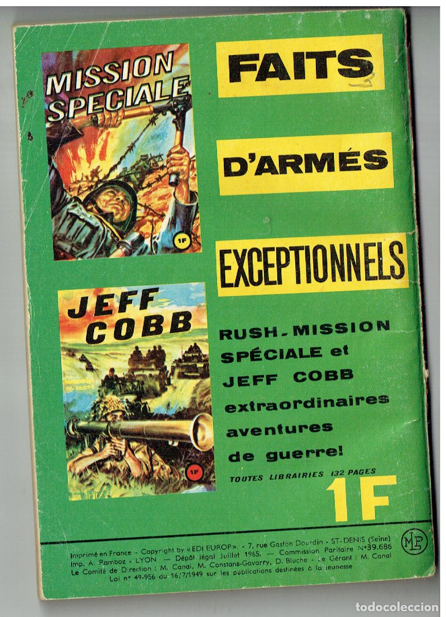 C&oacute;mics: JEFF CURTISS. N&ordm; 25. (FRANC&Eacute;S). RF.VENT4 - Foto 2