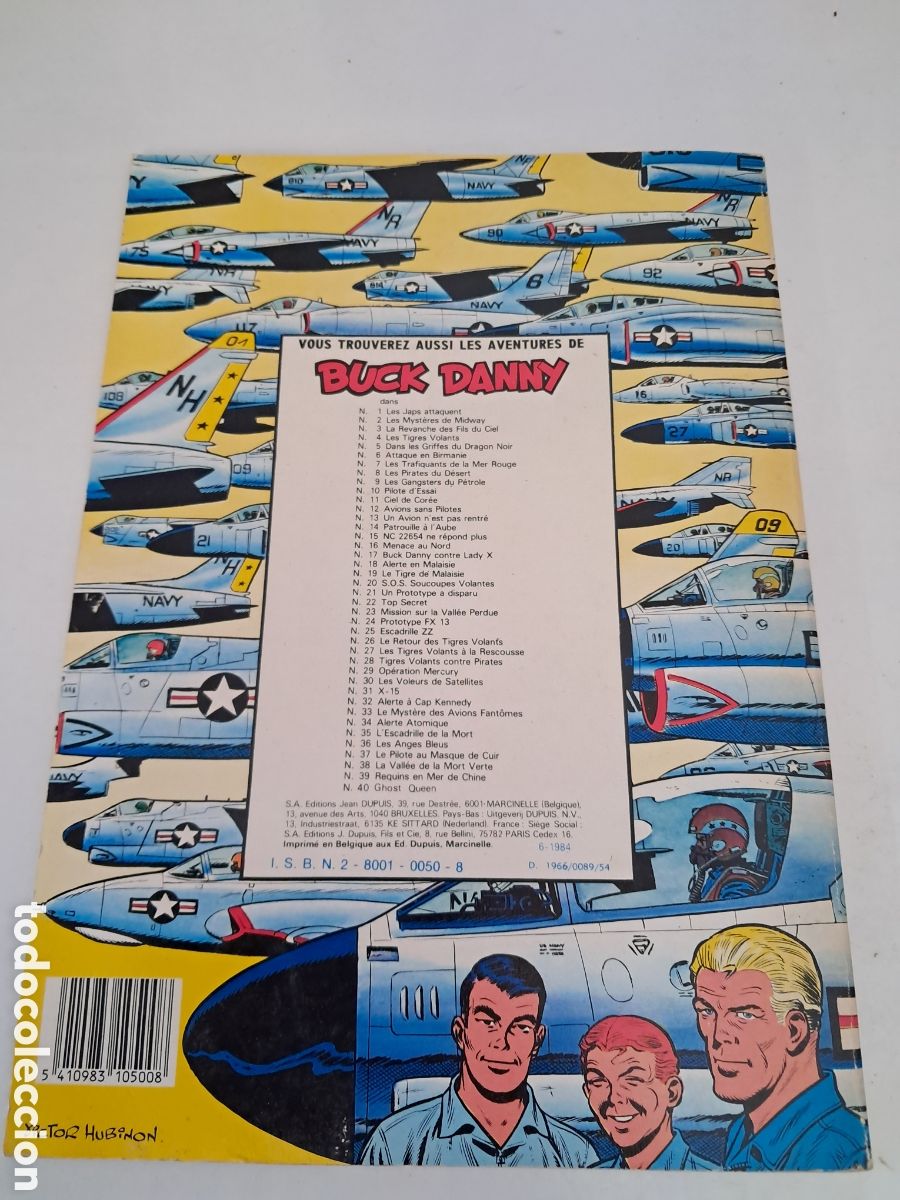 C&oacute;mics: LES AVENTURES DE BUCK DANNY. 5 COMICS - Foto 3