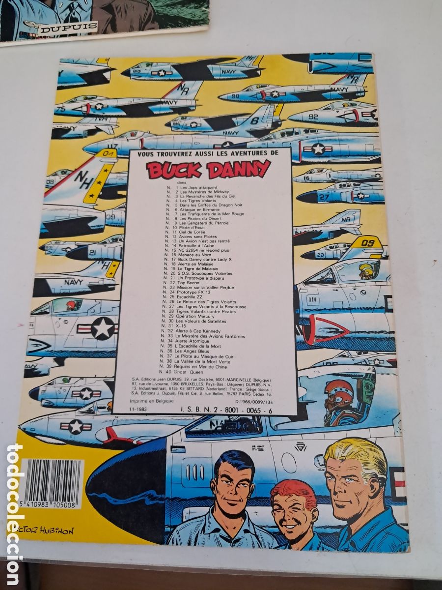C&oacute;mics: LES AVENTURES DE BUCK DANNY. 5 COMICS - Foto 6