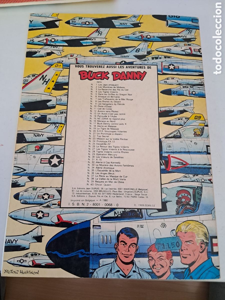 C&oacute;mics: LES AVENTURES DE BUCK DANNY. 5 COMICS - Foto 8