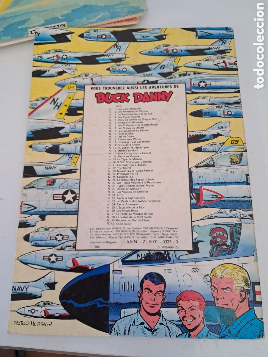 C&oacute;mics: LES AVENTURES DE BUCK DANNY. 5 COMICS - Foto 10