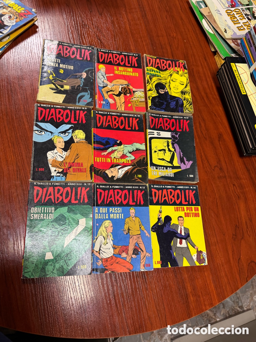 C&oacute;mics: Lote 9 x diabolik c&oacute;mic - Foto 2