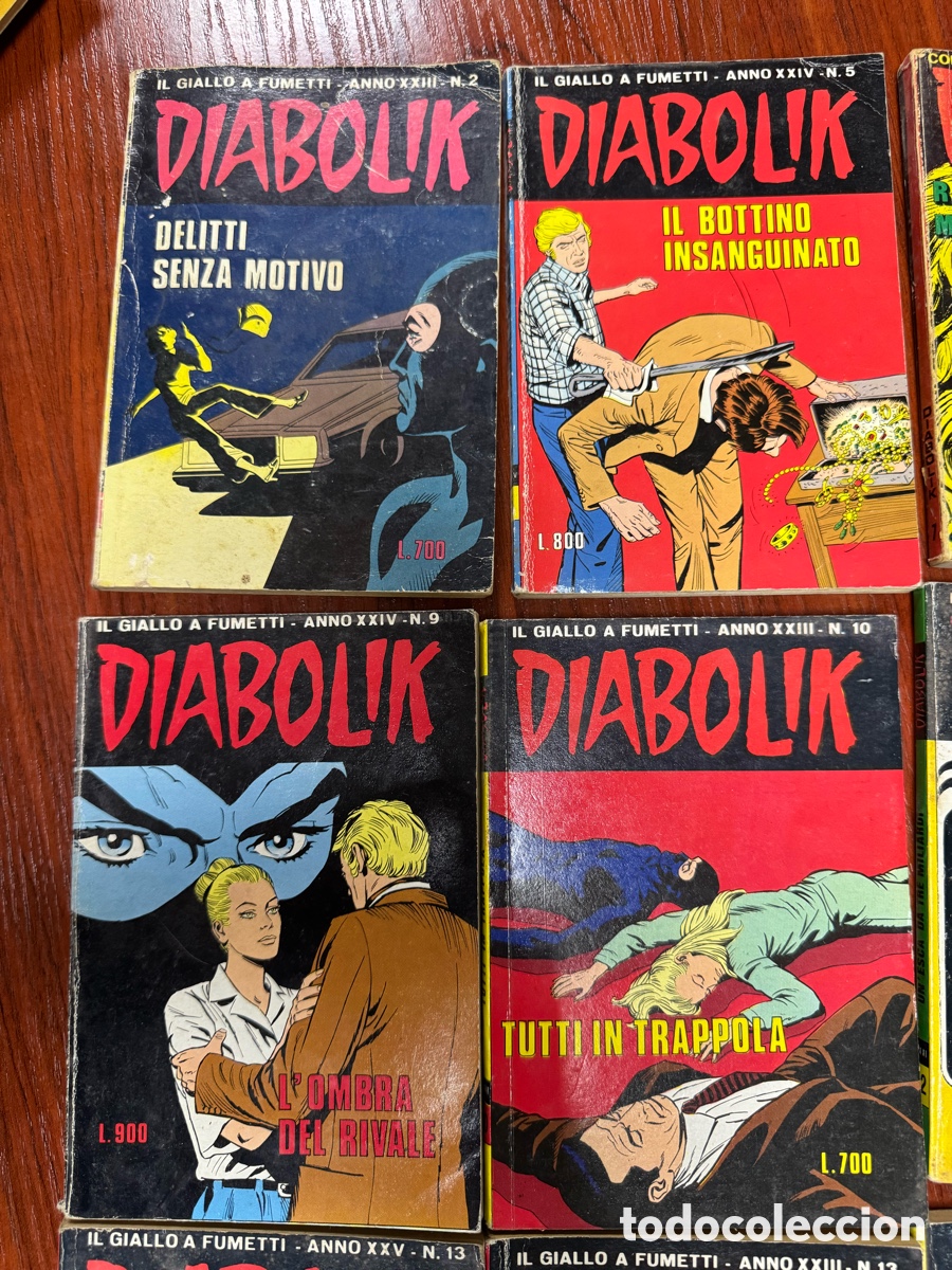 C&oacute;mics: Lote 9 x diabolik c&oacute;mic - Foto 3