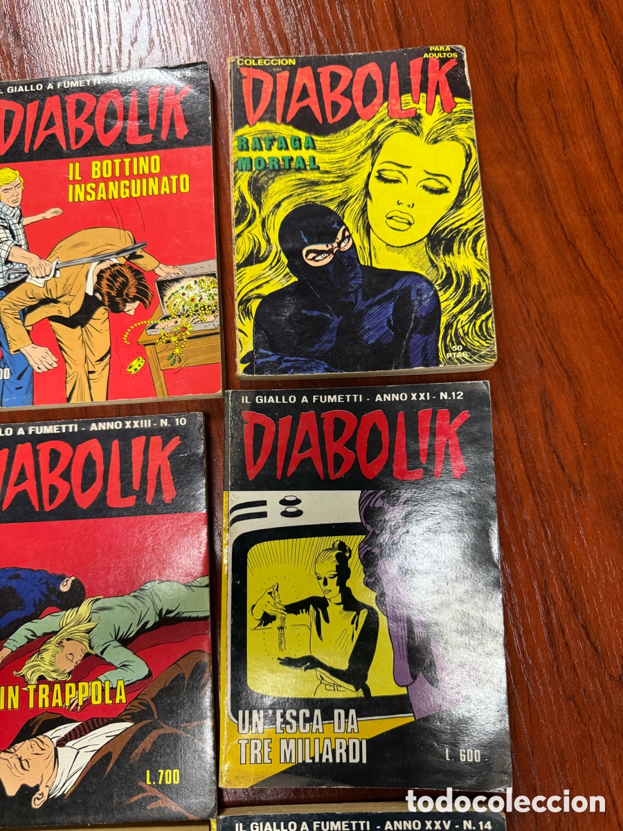 C&oacute;mics: Lote 9 x diabolik c&oacute;mic - Foto 4