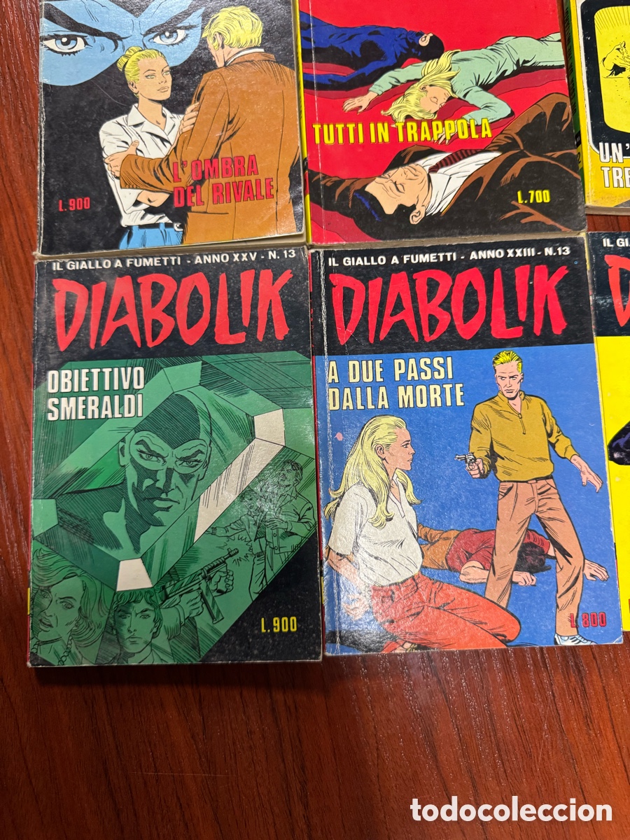 C&oacute;mics: Lote 9 x diabolik c&oacute;mic - Foto 5