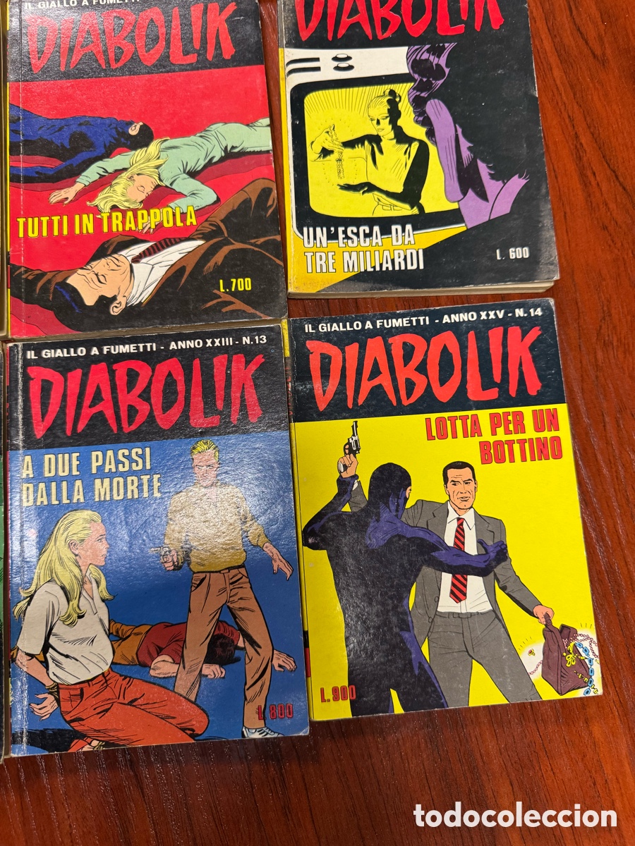 C&oacute;mics: Lote 9 x diabolik c&oacute;mic - Foto 6