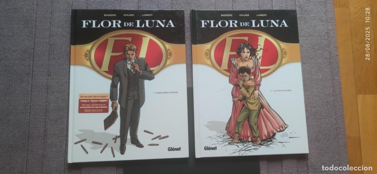 C&oacute;mics: FLOR DE LUNA 1 Y 2 en franc&eacute;s. Como nuevos. - Foto 1