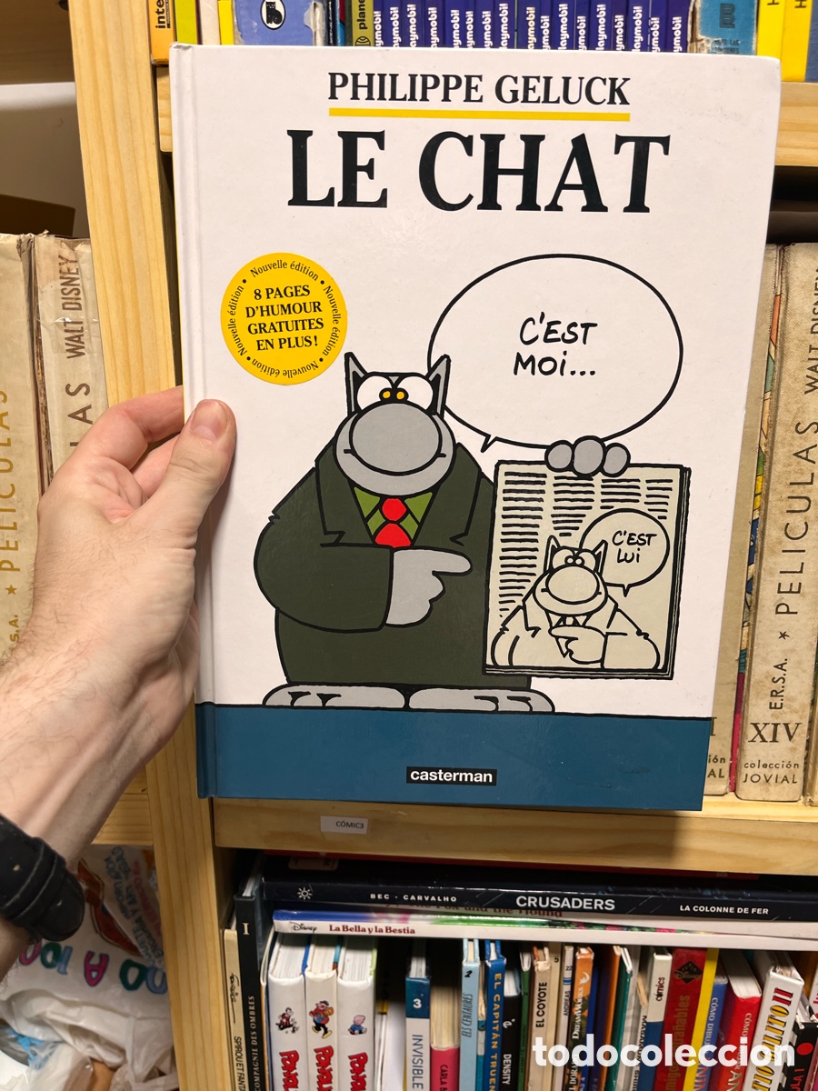 C&oacute;mics: Comic3 PHILIPPE GELUCK le chat (casterman) c&rsquo;est moi - Foto 1